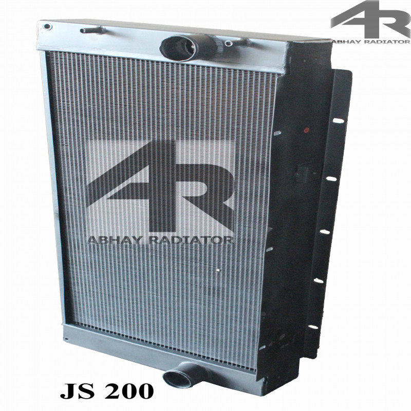JCB JS 200 JS 205  COPPER RADIATOR