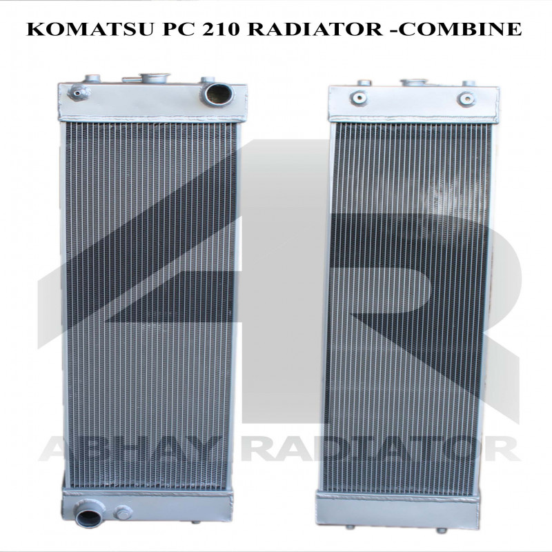KOMATSU PC 210 Radiator 20Y 03 42451  20Y 03 46110