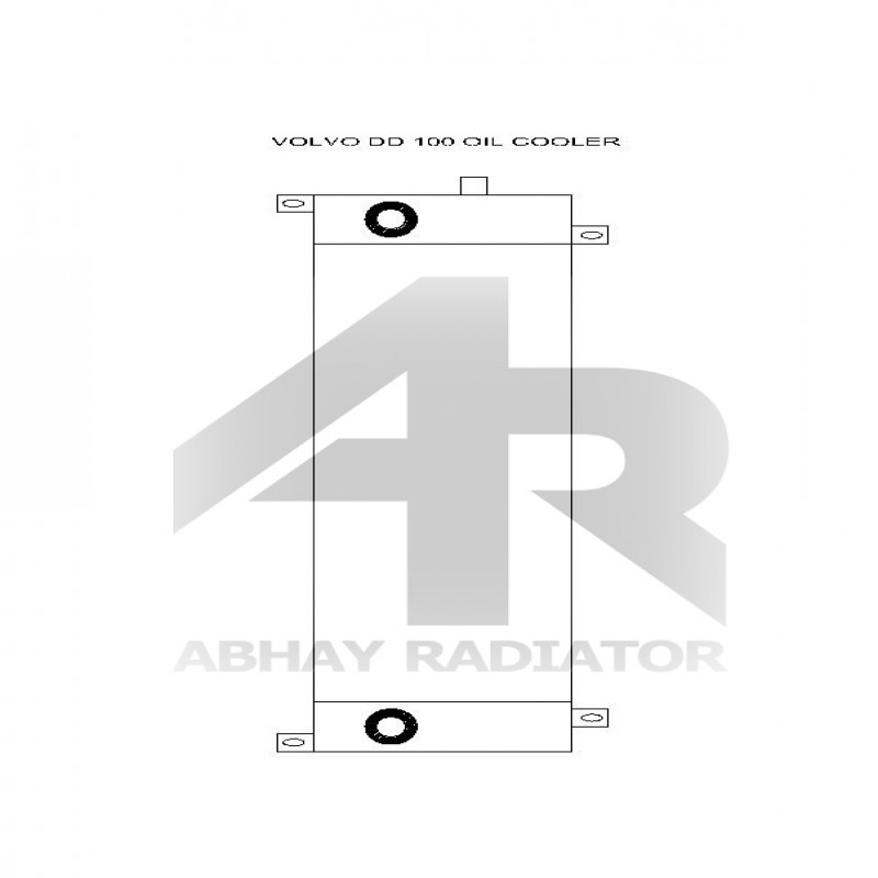 VOLVO DD 100 OIL COOLER