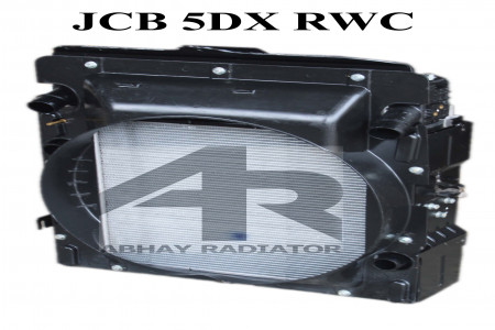 JCB 5DX RADIATOR-OIL COOLER-INTERCOOLER WITH FAN COVER (RWC)