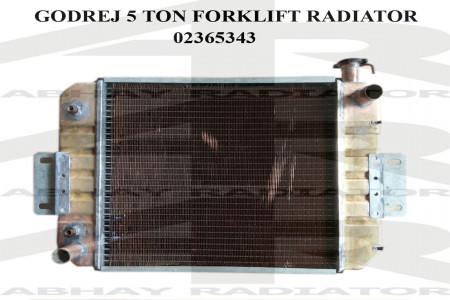 GODREJ 5 TONS FORKLIFT RADIATOR 02365343