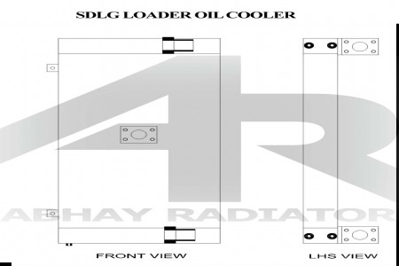 SDLG LOADER OIL COOLER