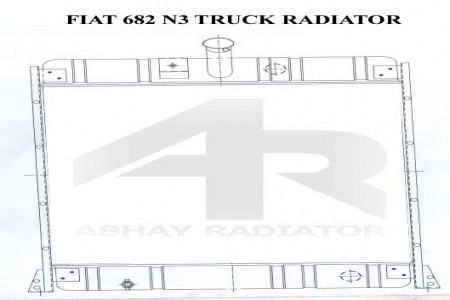 FIAT 682 N3 TRUCK RADIATOR