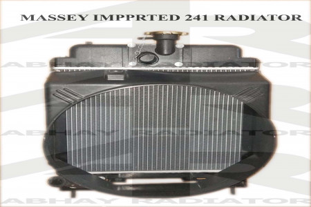MASSEY IMPORTED 241 RADIATOR
